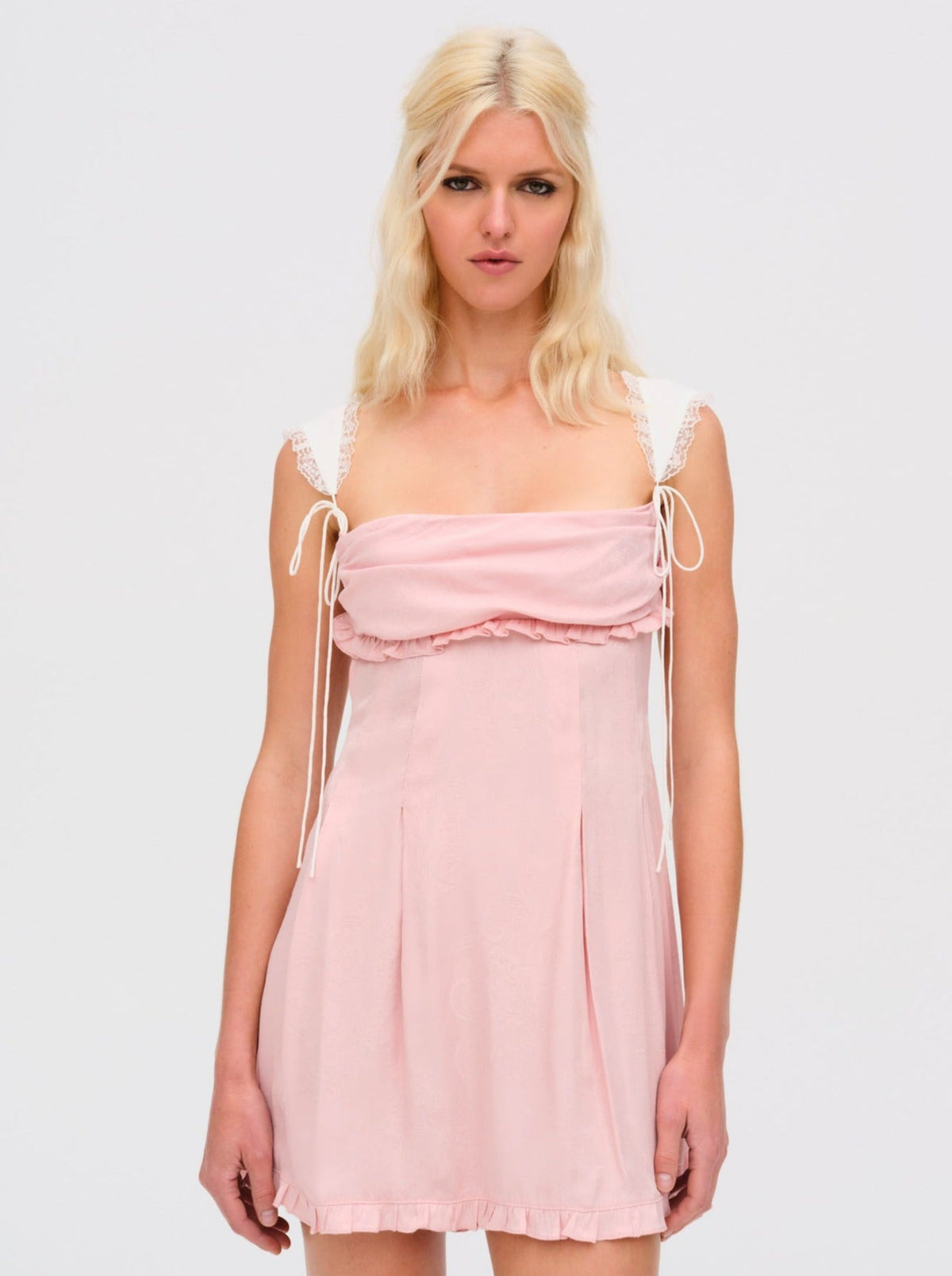 Holland Mini Dress Pink - For Love & Lemons