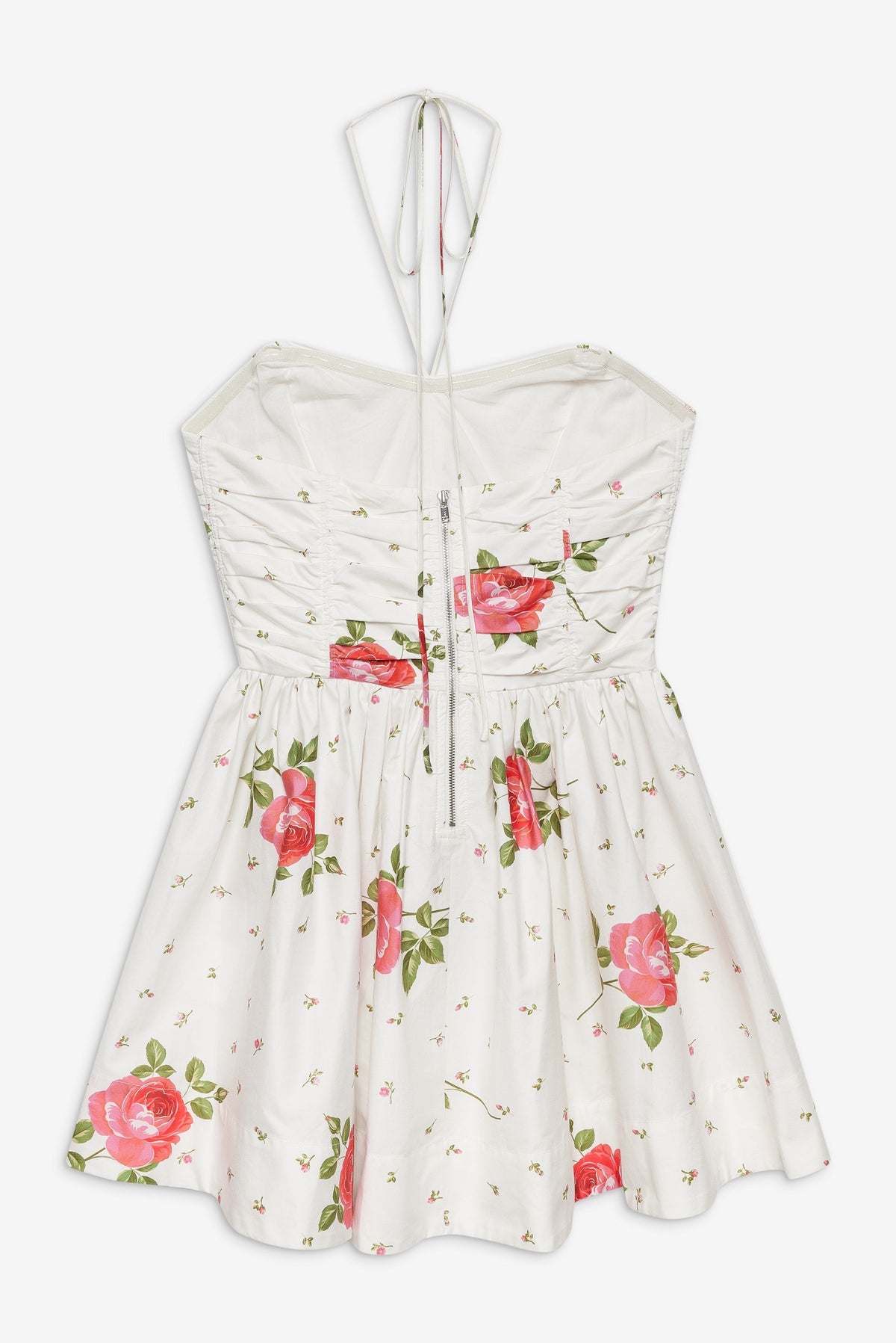 Rosebud Corset Mini Dress White - For Love & Lemons