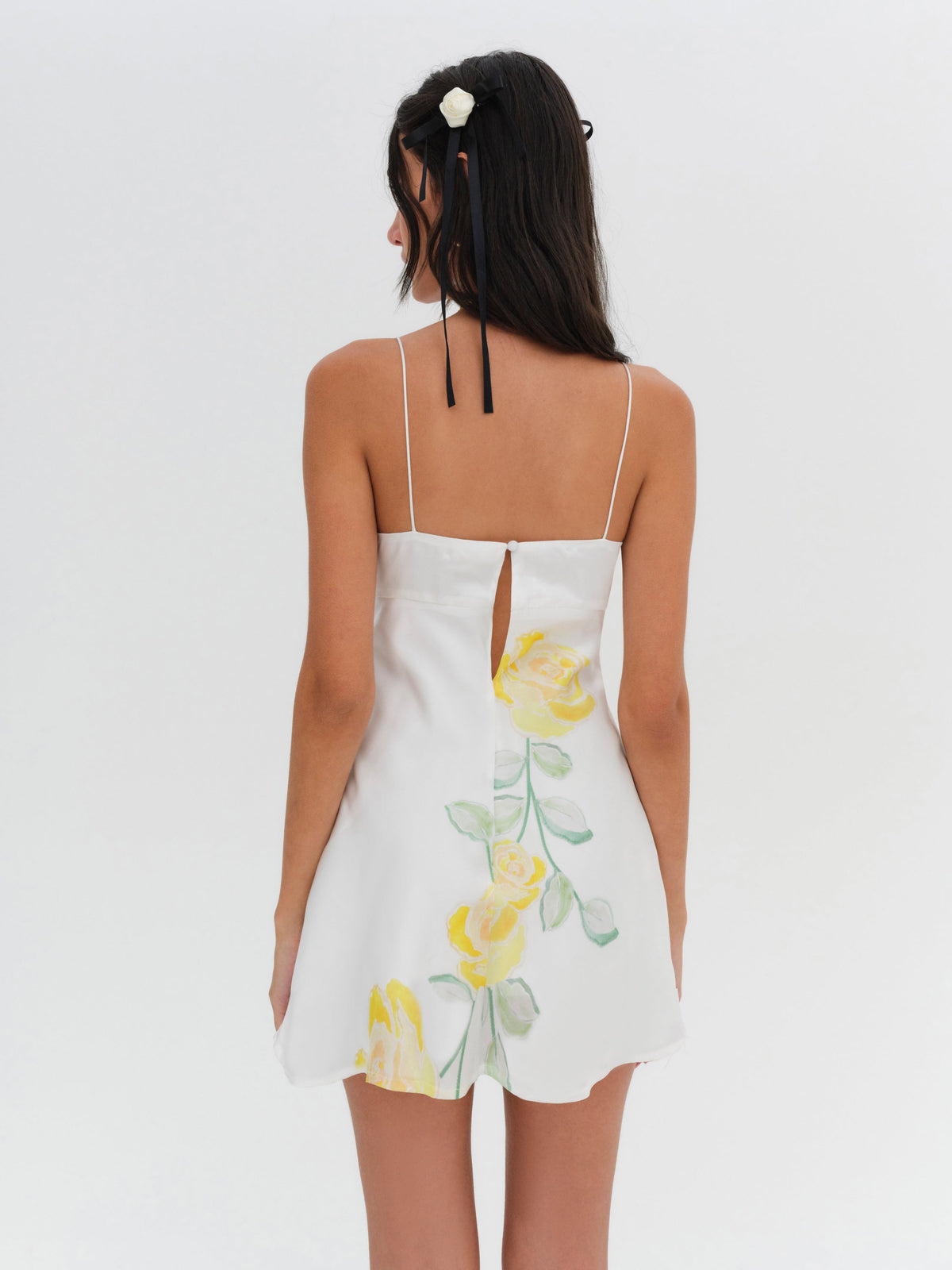 Millie Mini Dress Yellow - For Love & Lemons