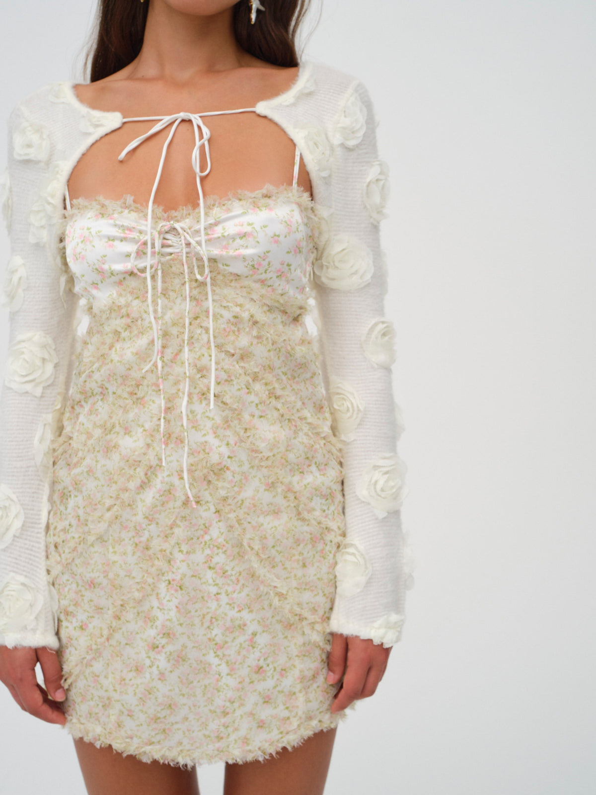 Chania Mini Dress Yellow - For Love & Lemons