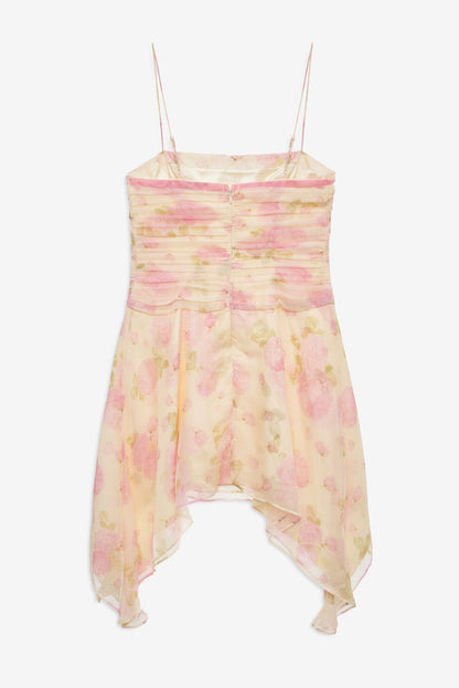 Rue Mini Dress Soft Yellow - For Love & Lemons