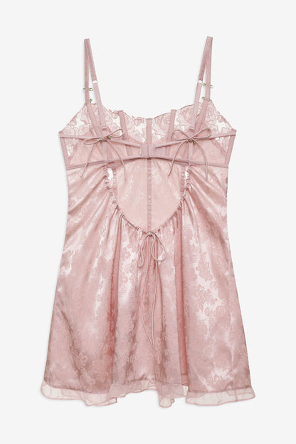 Blissful Blooms Slip Dress Pink - For Love & Lemons