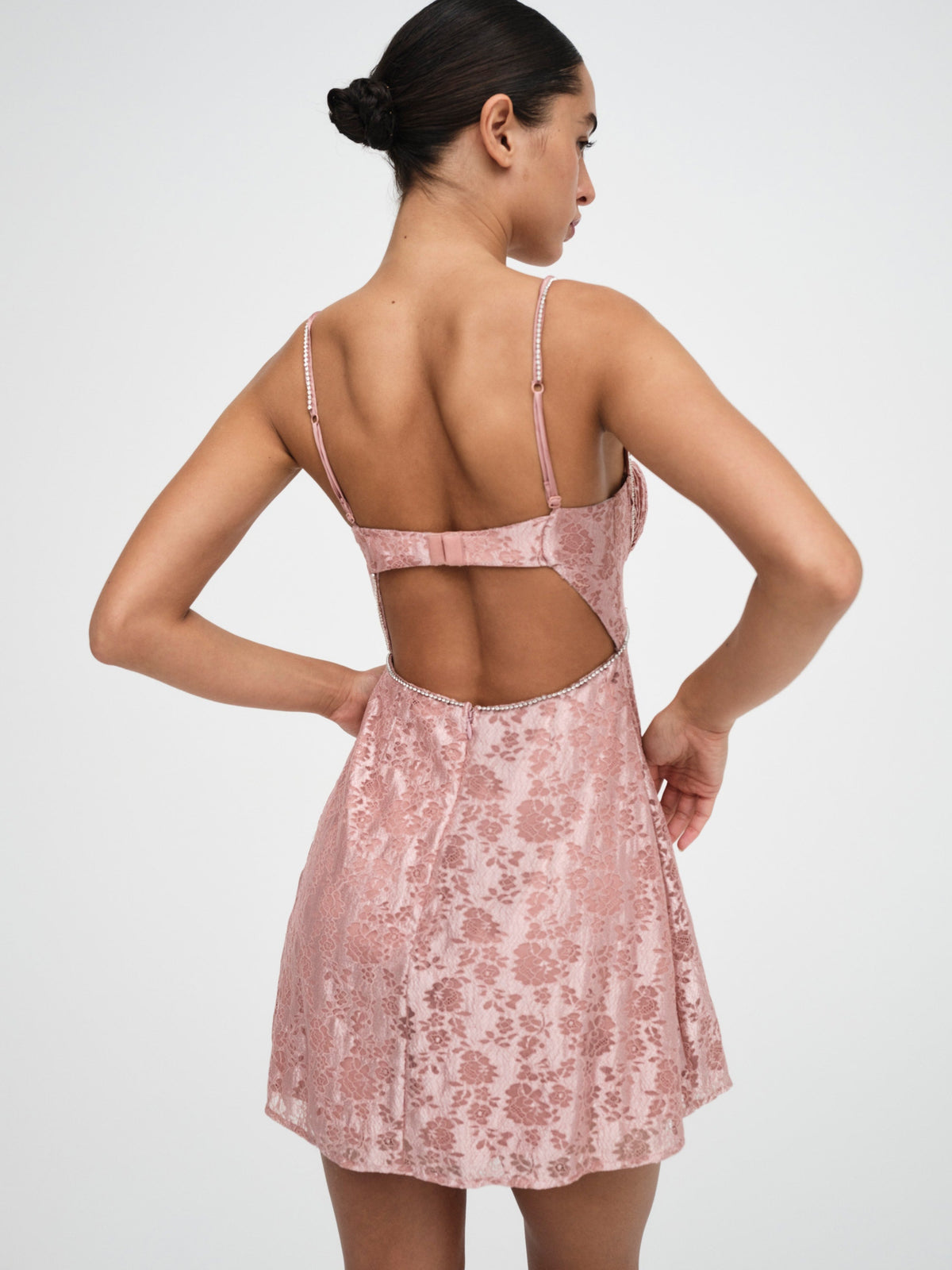 Shai Mini Dress Pink - For Love & Lemons