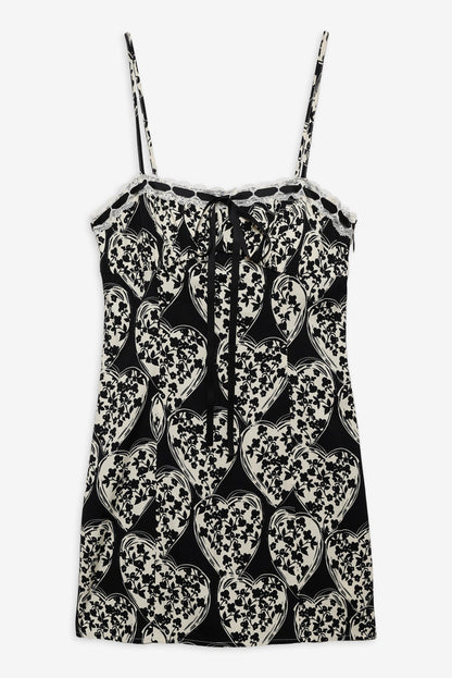 Claire Mini Dress Black - For Love & Lemons