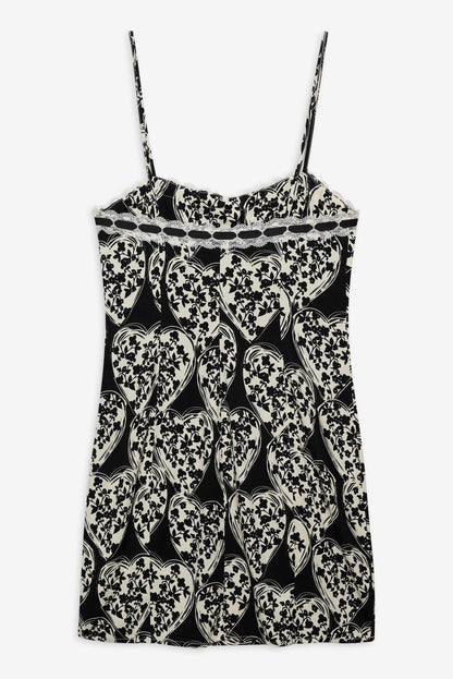 Claire Mini Dress Black - For Love & Lemons