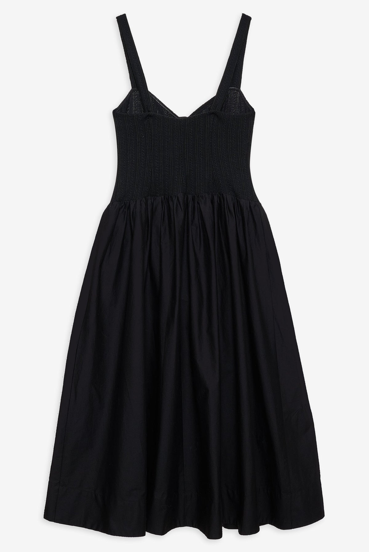 Billie Pointelle Midi Dress Black - For Love & Lemons