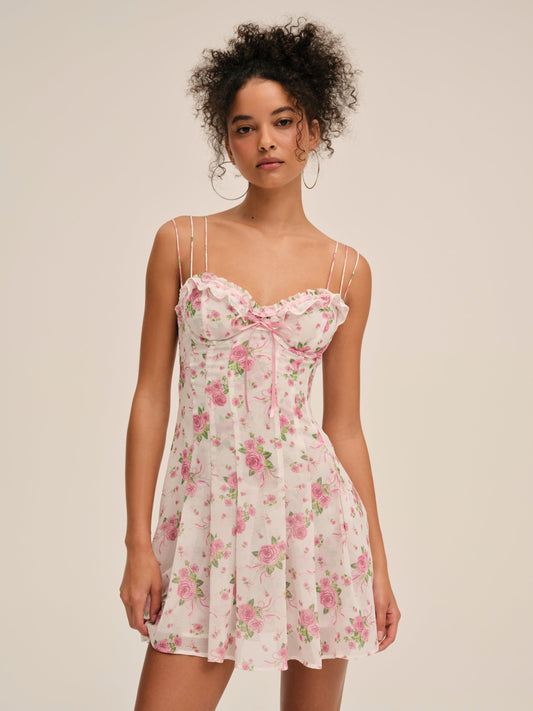 Kate Mini Dress Pink - For Love & Lemons