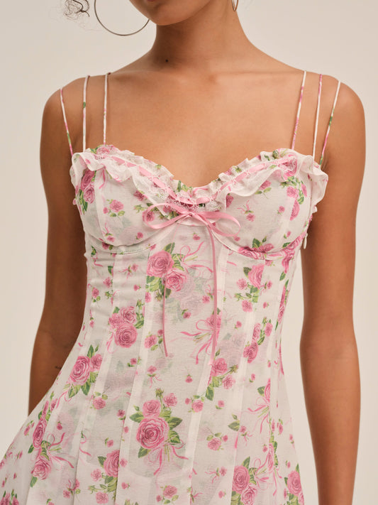 Kate Mini Dress Pink - For Love & Lemons