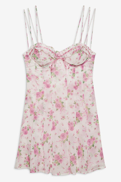 Kate Mini Dress Pink - For Love & Lemons