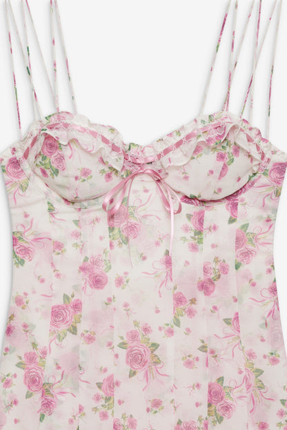 Kate Mini Dress Pink - For Love & Lemons