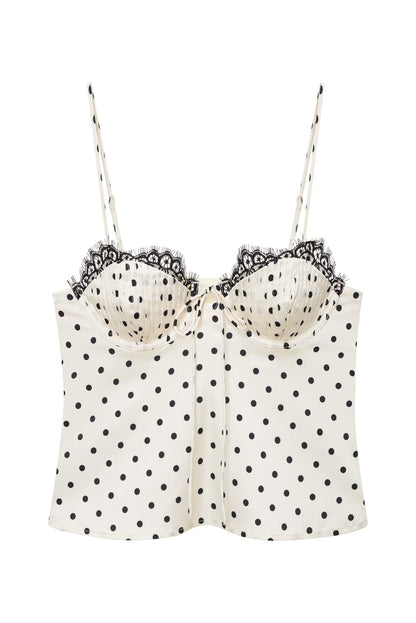 Babette Camisole Top Cream - For Love & Lemons