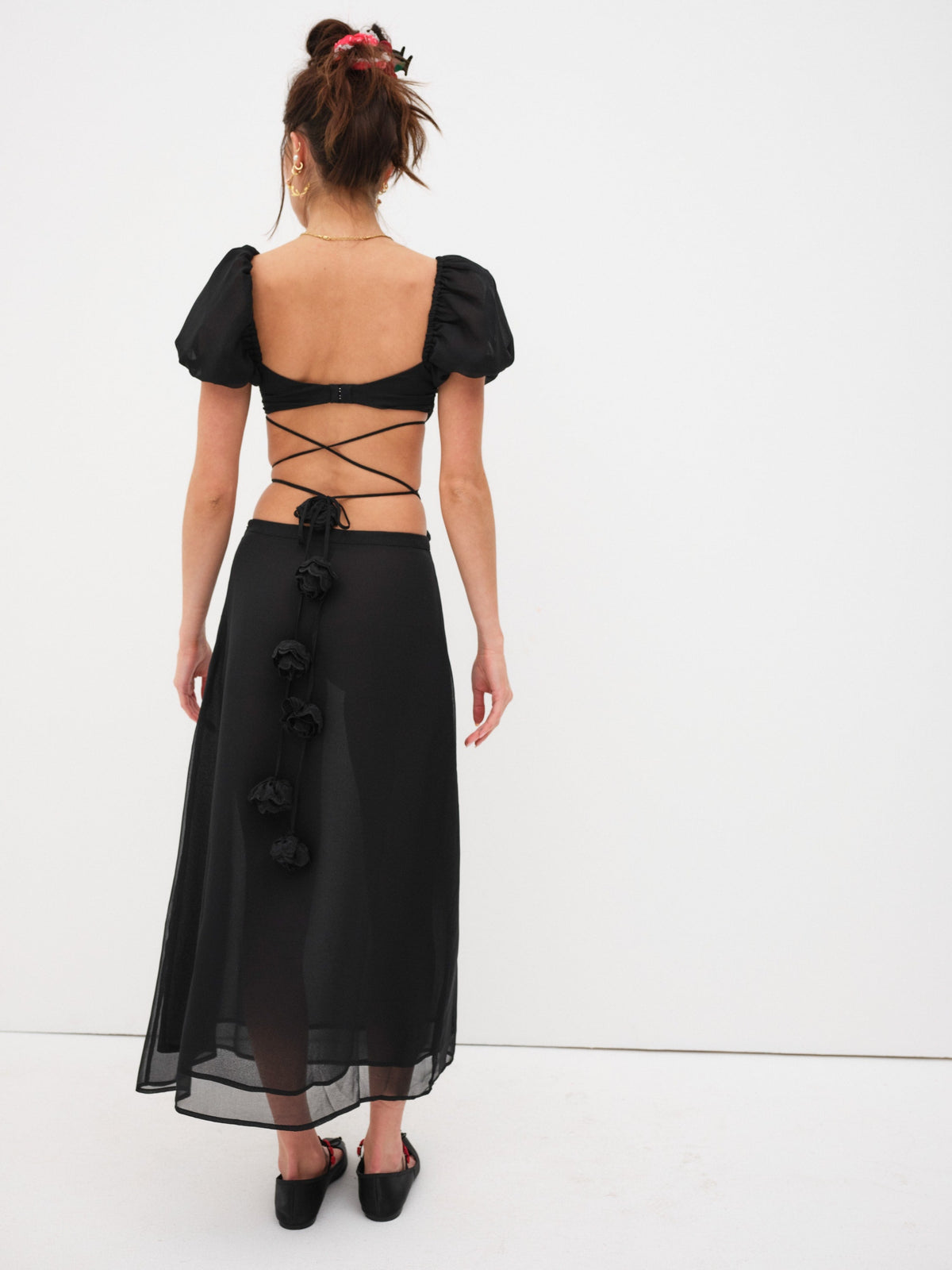 Adella Top Black - For Love & Lemons