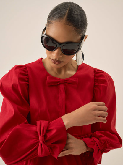 Lucia Top Red - For Love & Lemons