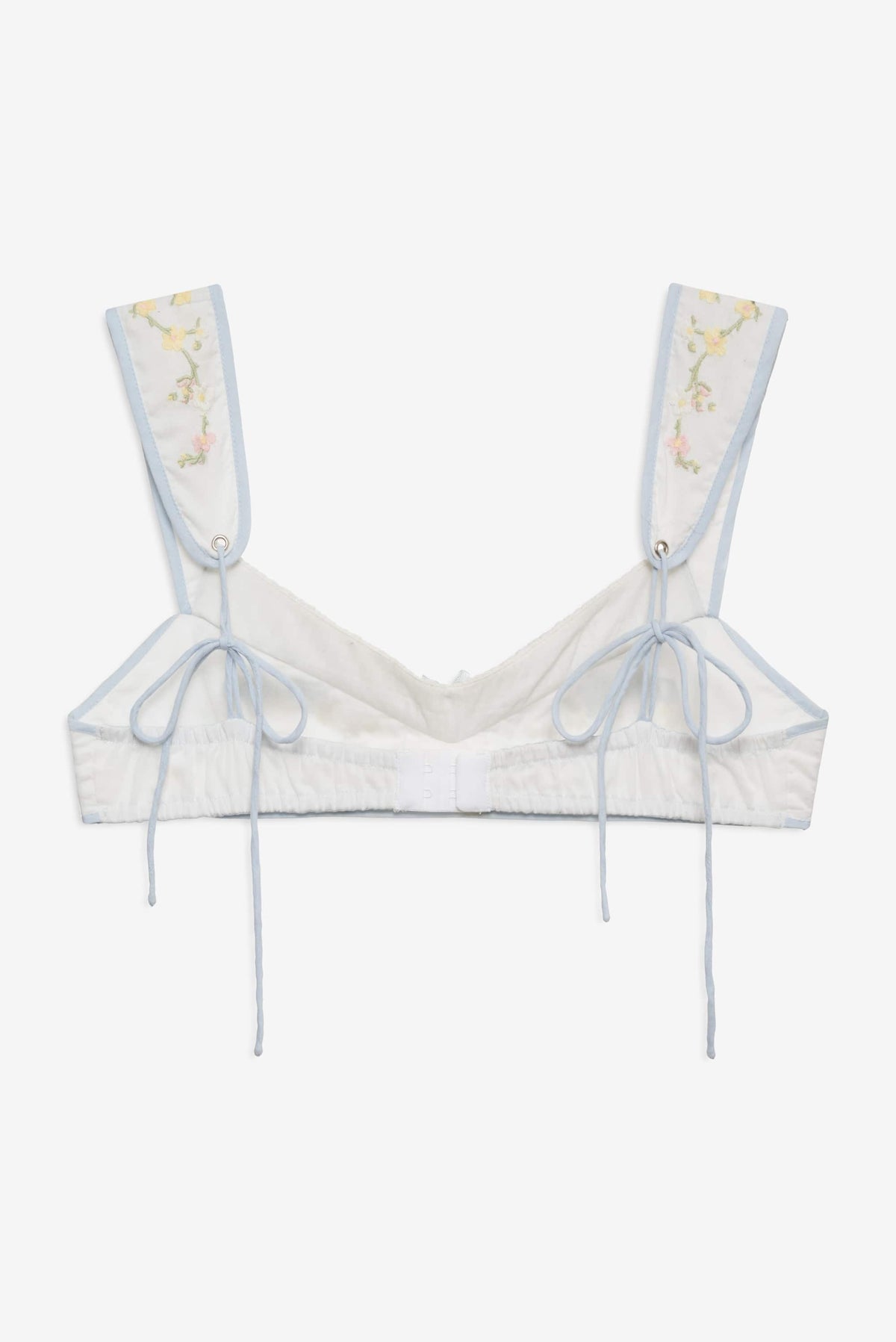 Baby Bows Bra Top White - For Love & Lemons