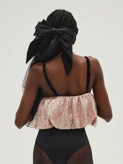 Solstice Shimmer Top Gold - For Love & Lemons