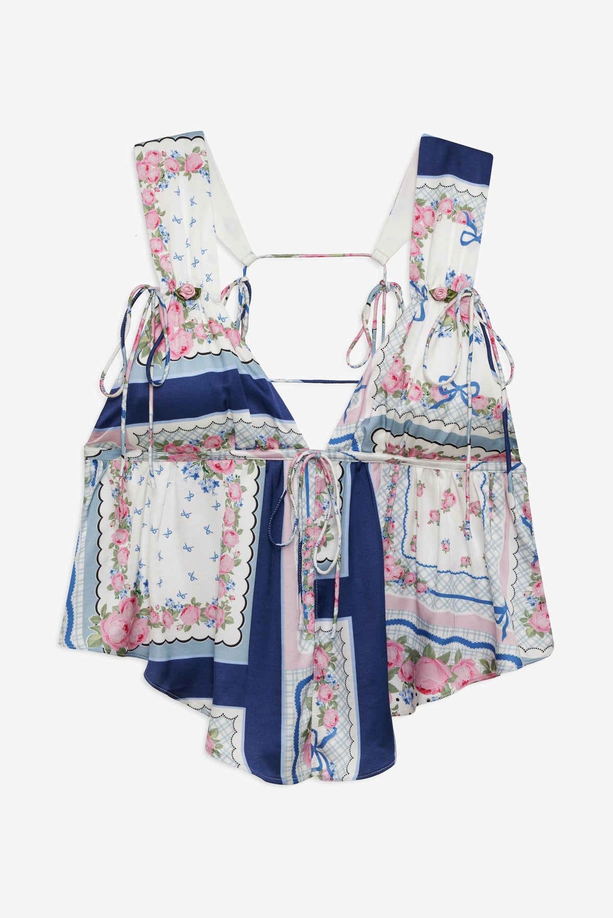 Cassandra Top Blue - For Love & Lemons
