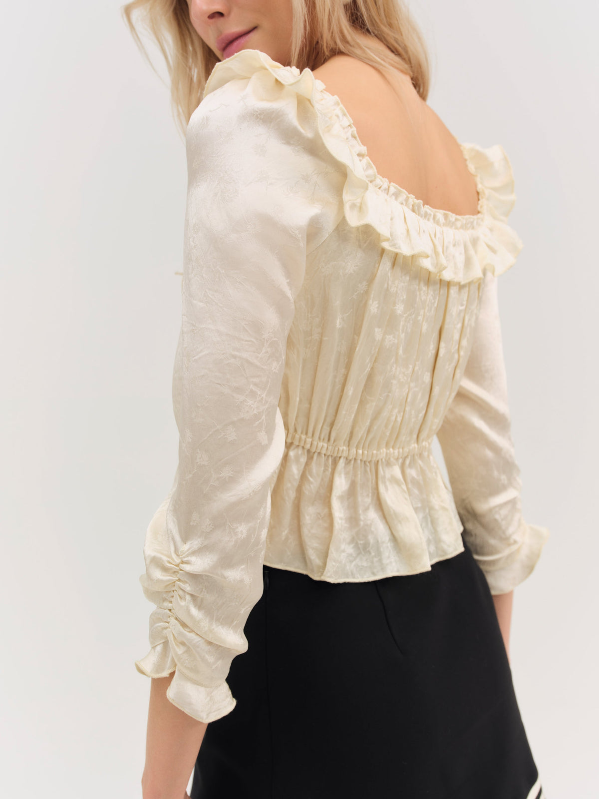 Clarissa Top Cream - For Love & Lemons