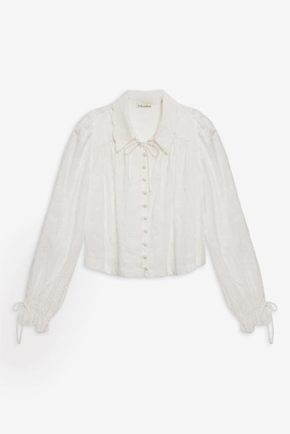 Edie Eyelet Top White - For Love & Lemons