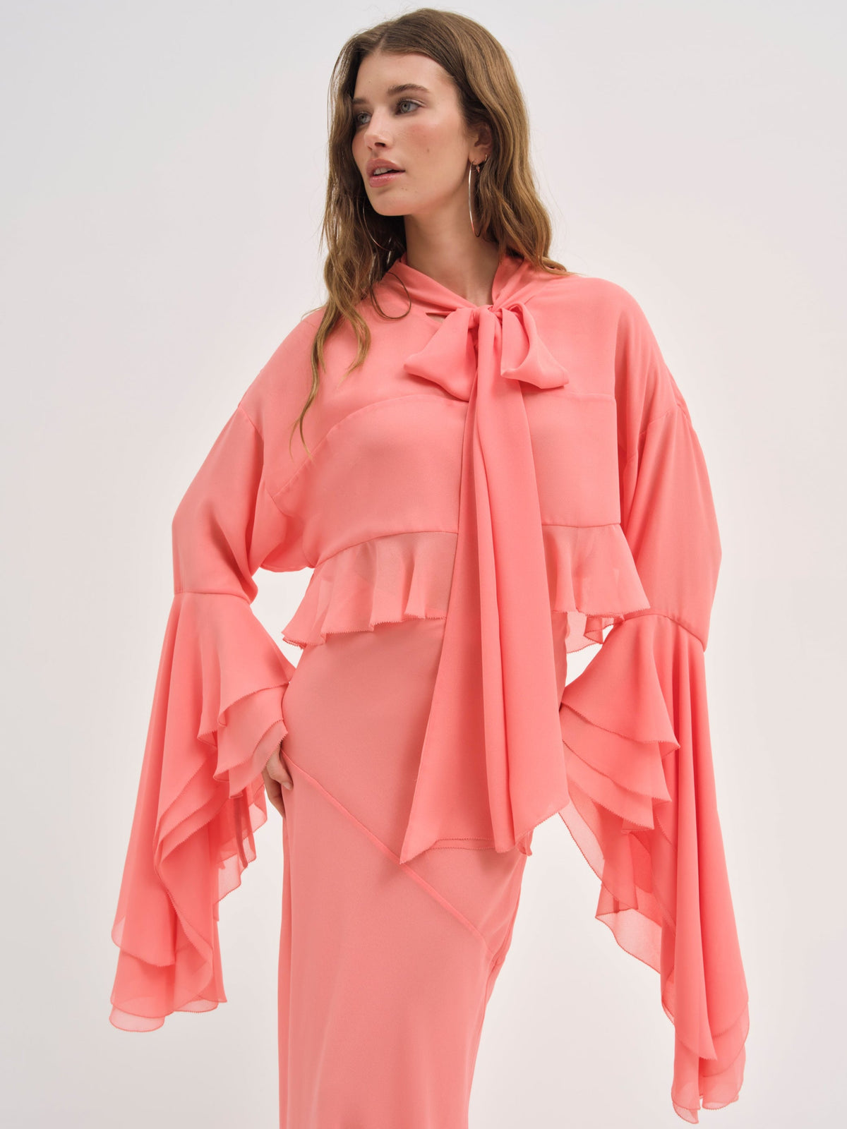 Joana Top Peach - For Love & Lemons