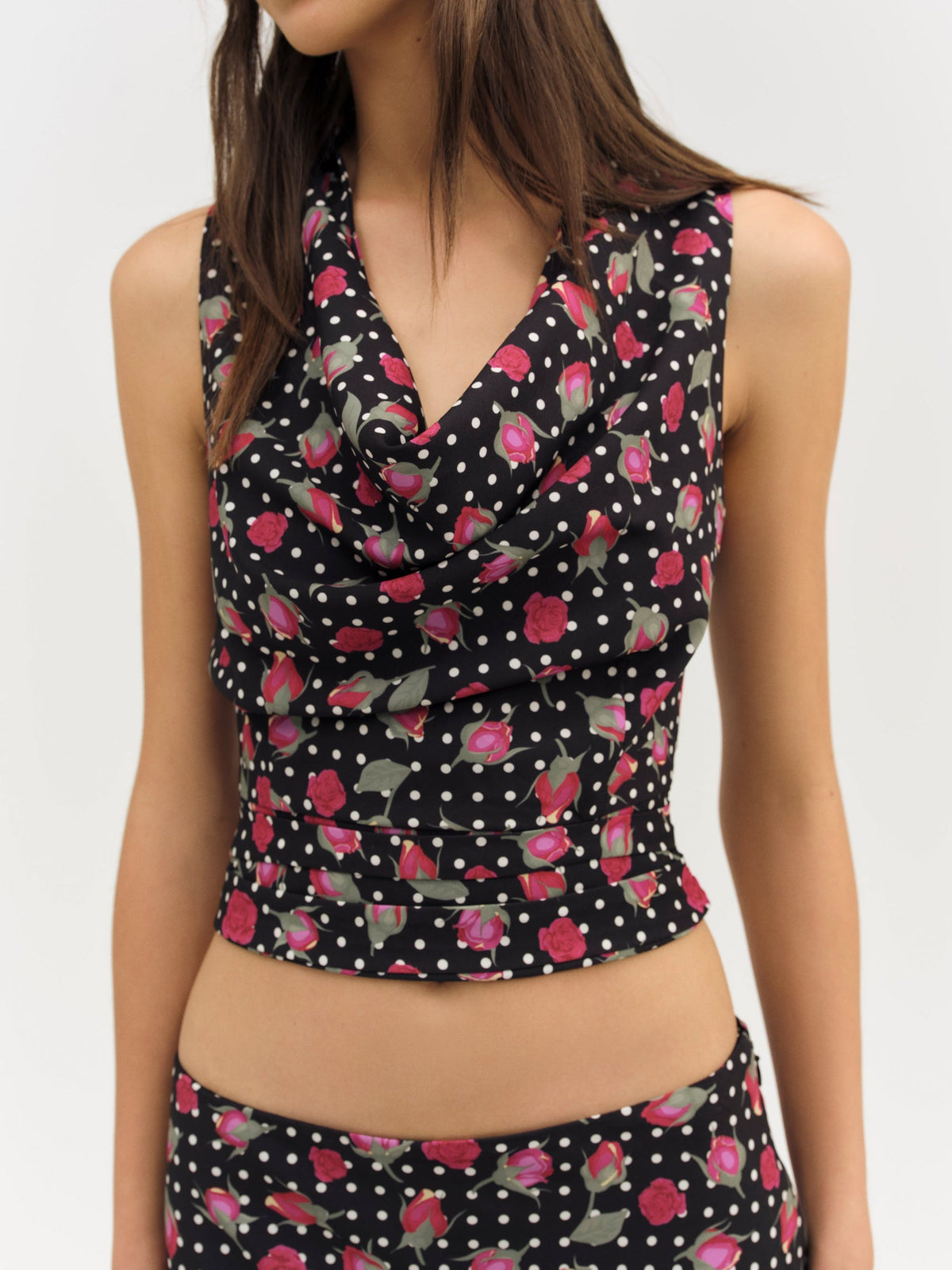 Betty Bud Top Black - For Love & Lemons