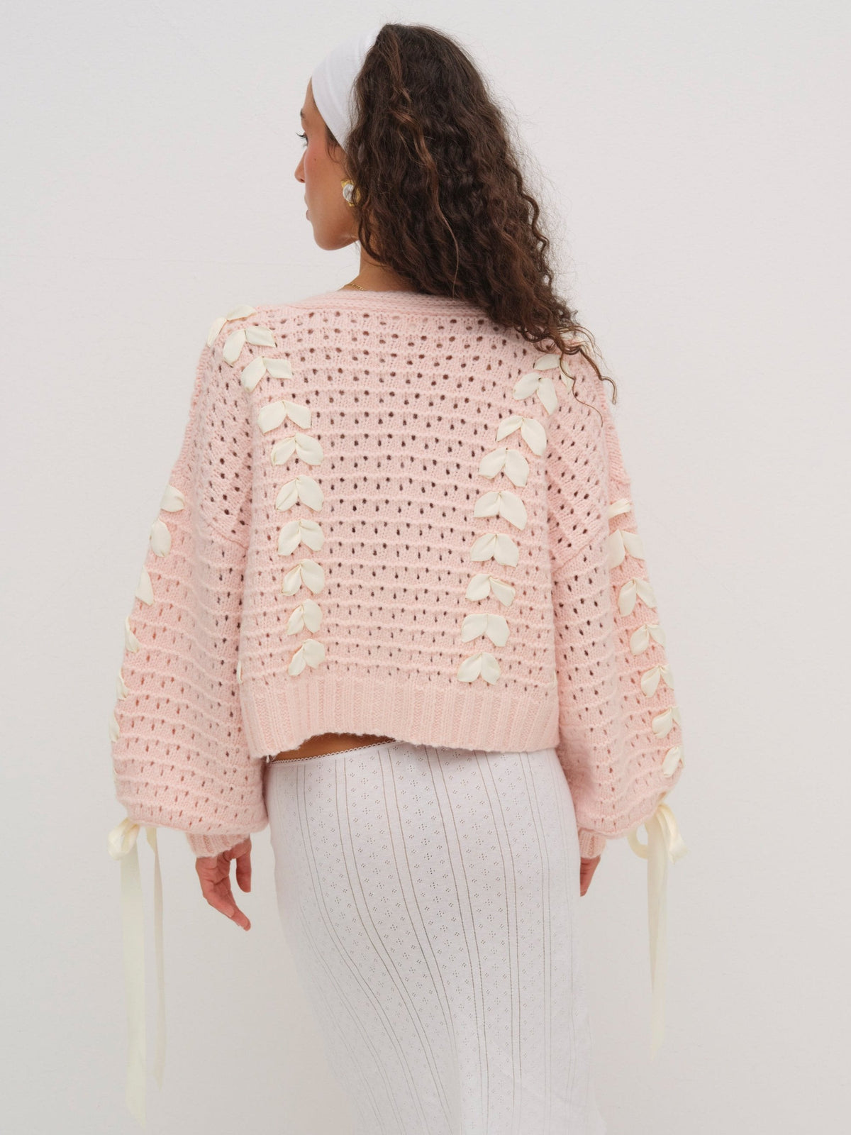 Laurel Oversized Cardigan Pink - For Love & Lemons