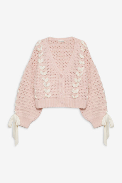Laurel Oversized Cardigan Pink - For Love & Lemons