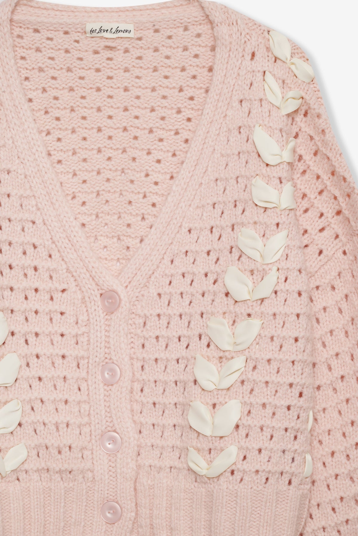 Laurel Oversized Cardigan Pink - For Love & Lemons