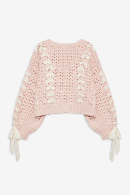 Laurel Oversized Cardigan Pink - For Love & Lemons