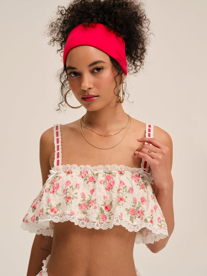 Backyard Bunches Top White - For Love & Lemons