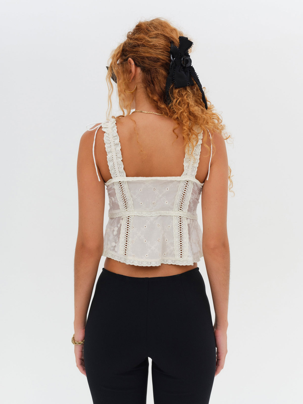 Morgan Top White - For Love & Lemons