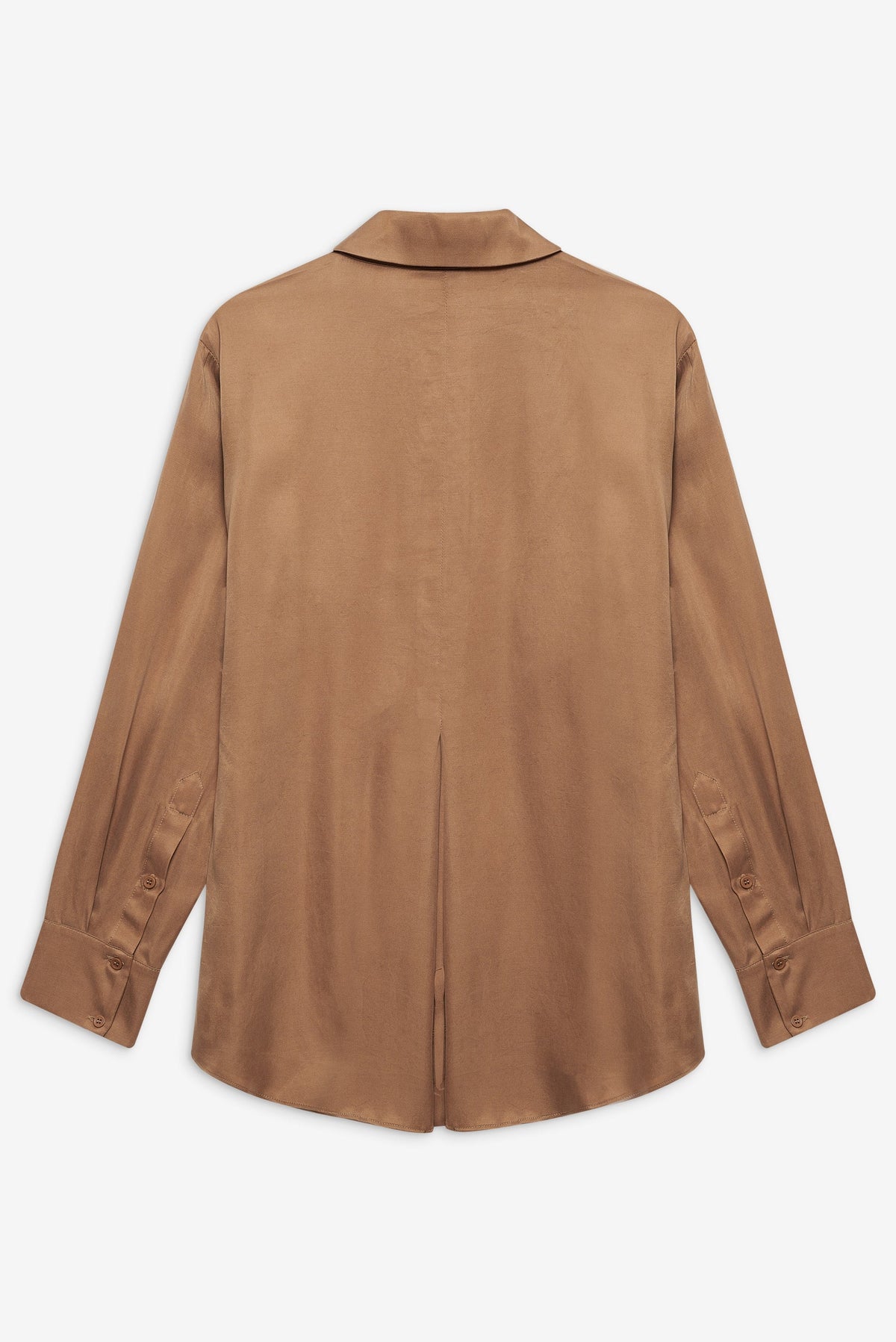 Clarabell Button Down Shirt CAMEL - For Love & Lemons