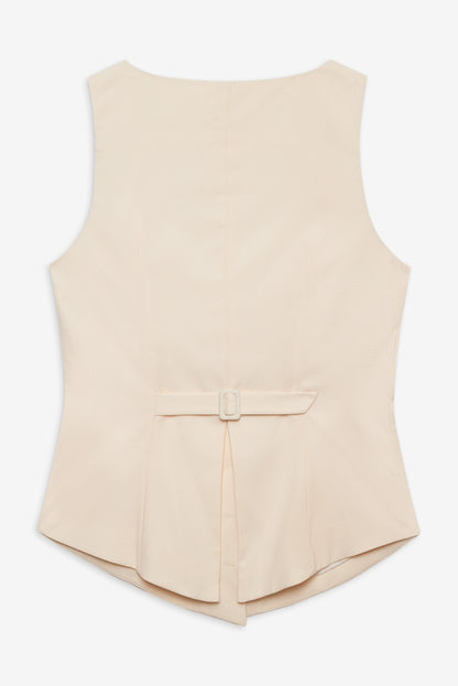 Elanah Vest Yellow - For Love & Lemons