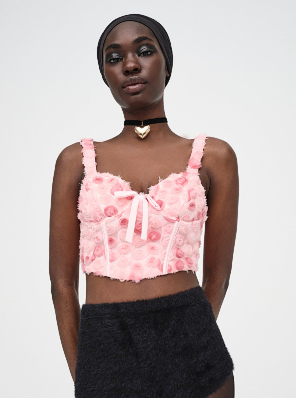 Skye Bustier Top Pink - For Love & Lemons