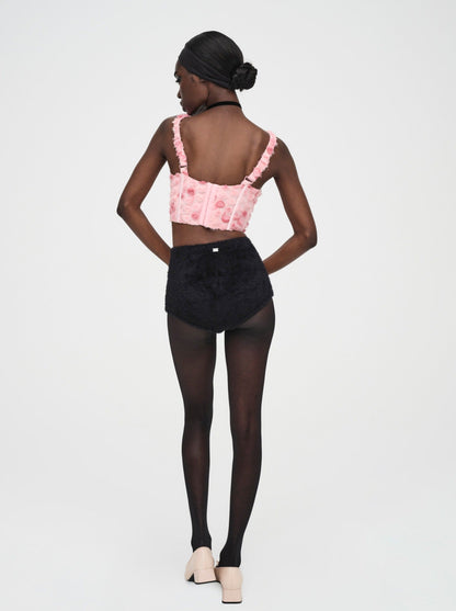 Skye Bustier Top Pink - For Love & Lemons