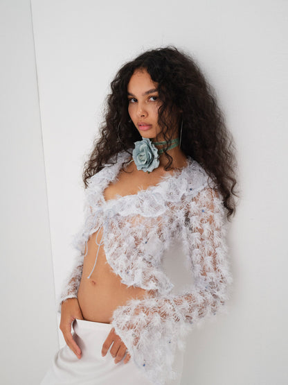Moira Top Blue - For Love & Lemons