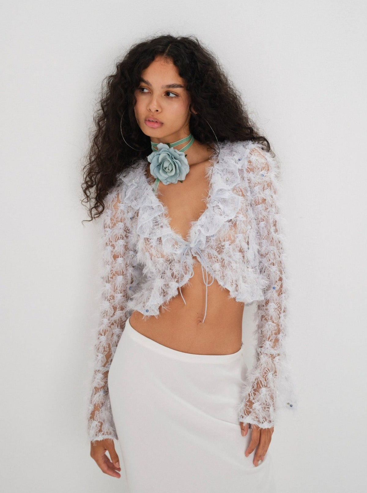 Moira Top Blue - For Love & Lemons