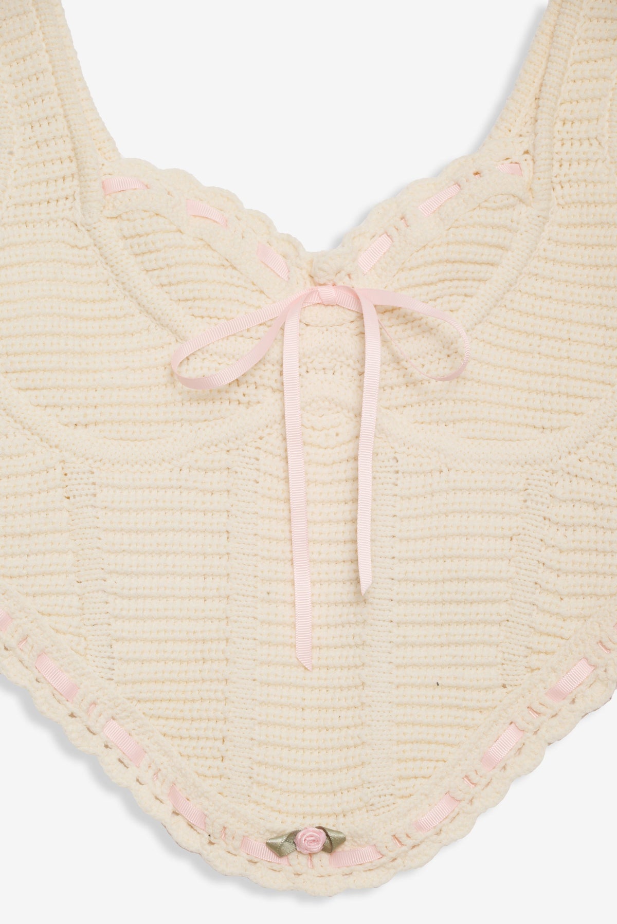 Olina Crochet Top Cream - For Love & Lemons
