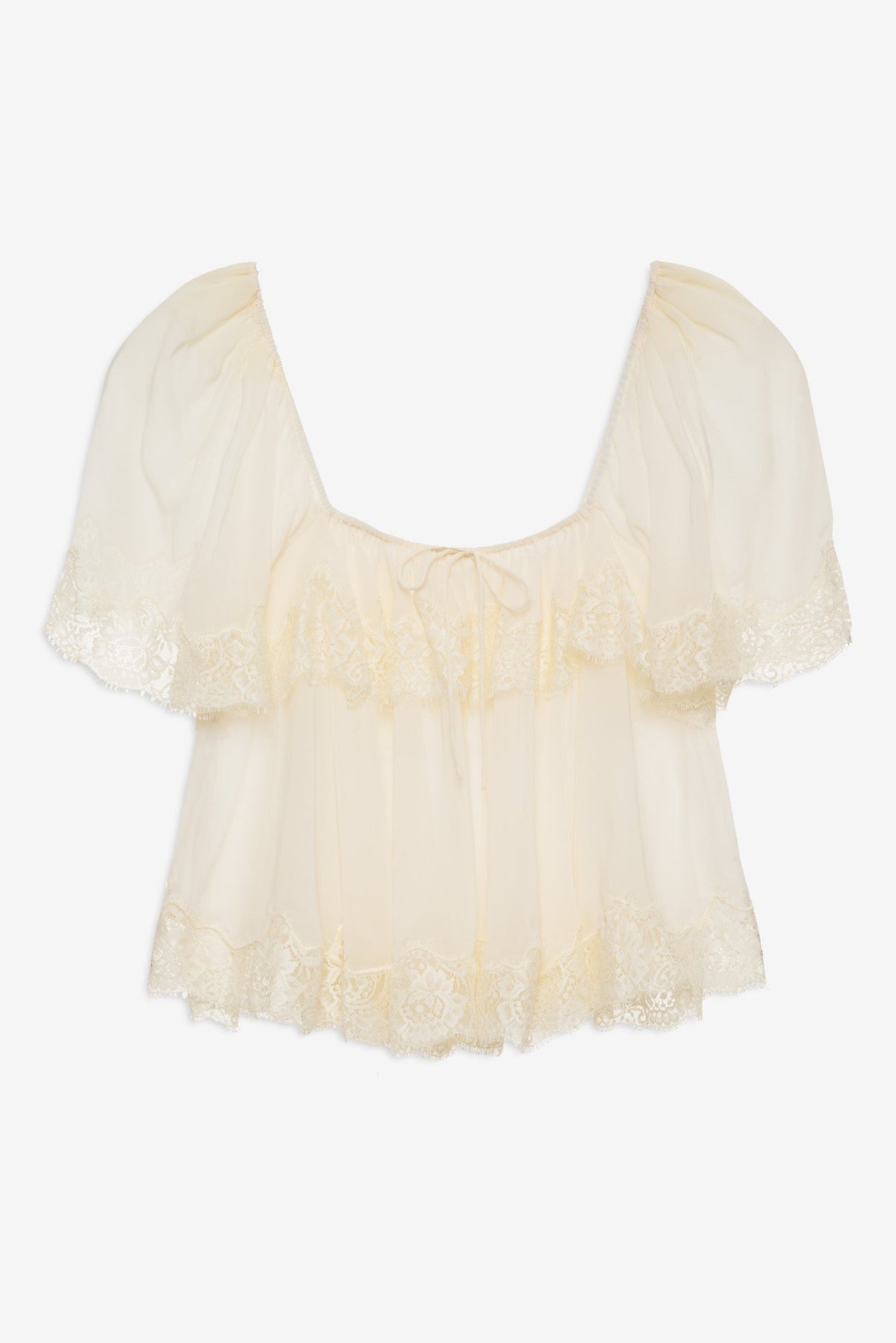 Juniper Top Vintage Cream - For Love & Lemons
