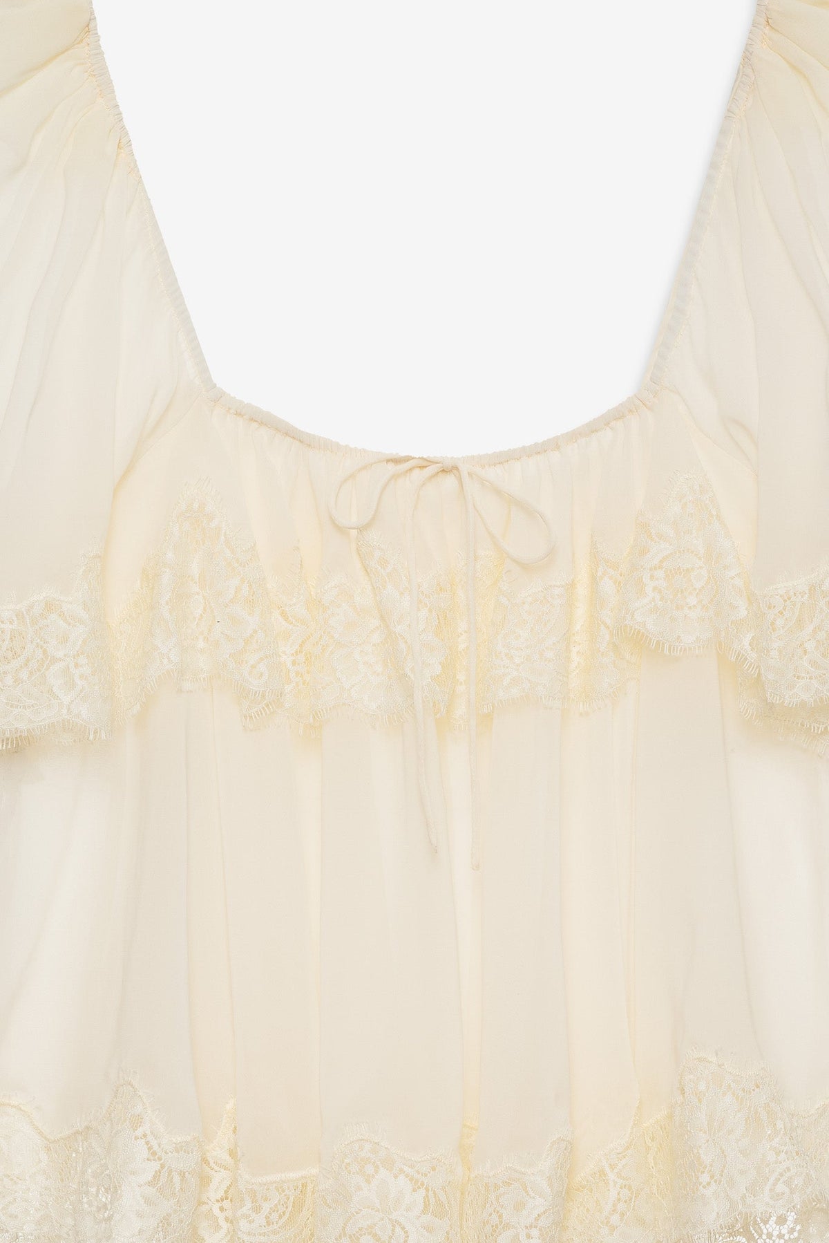 Juniper Top Vintage Cream - For Love & Lemons