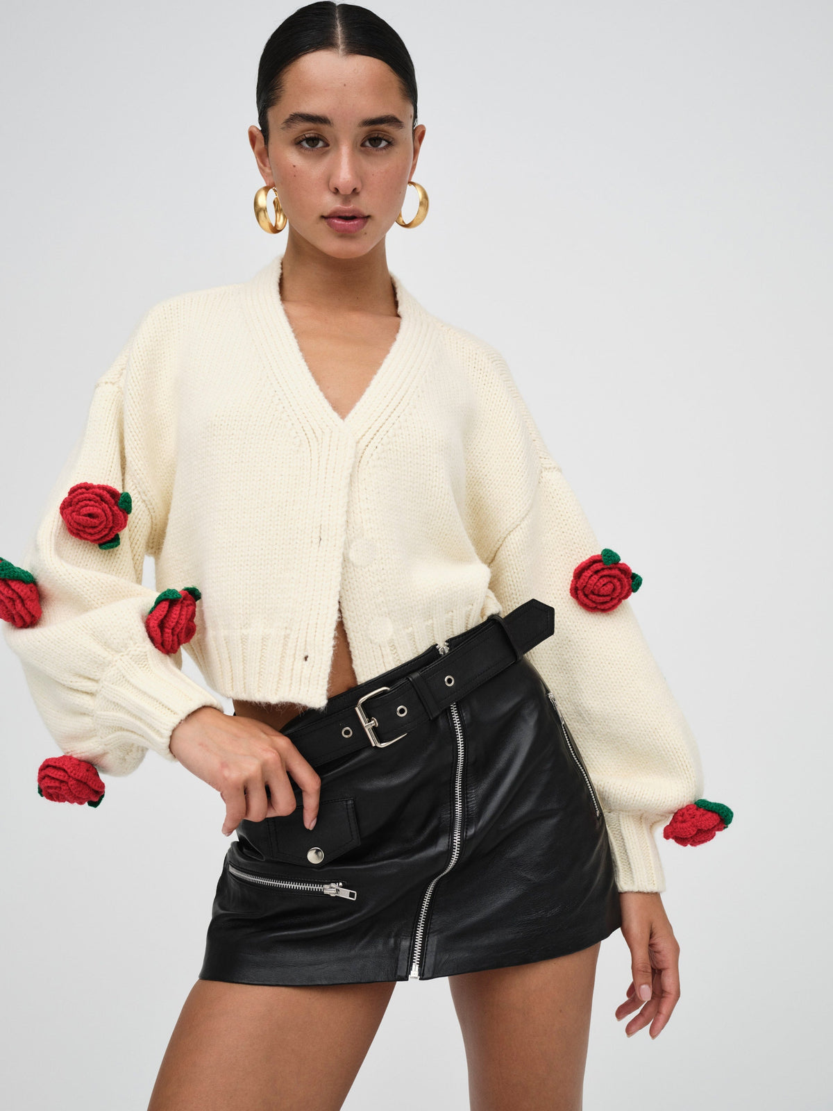 Ellie Cardigan White - For Love & Lemons