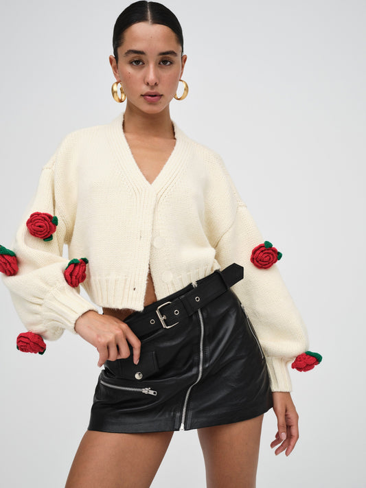Ellie Cardigan White - For Love & Lemons