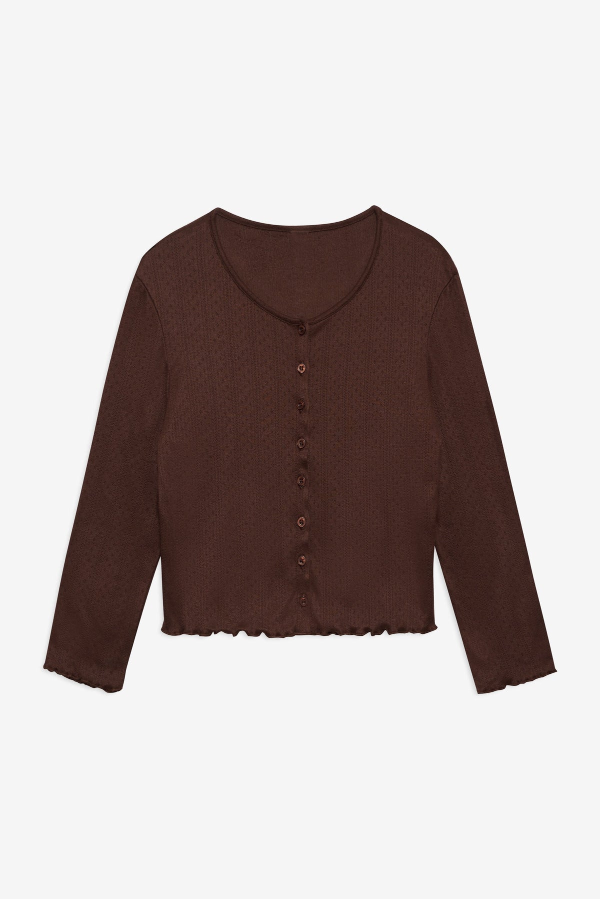 Elliana Cardigan Chocolate - For Love & Lemons