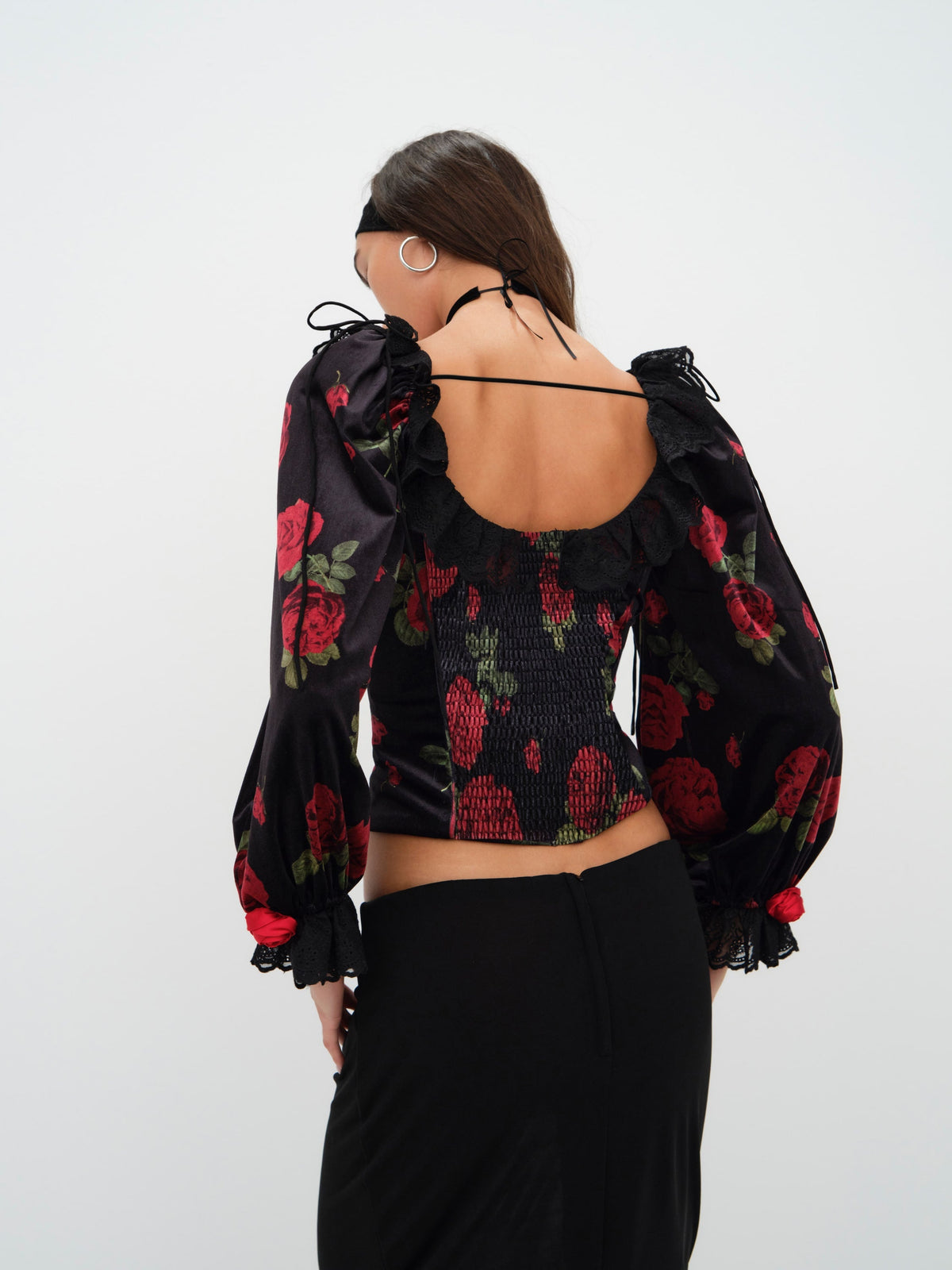 Yara Top Black - For Love & Lemons