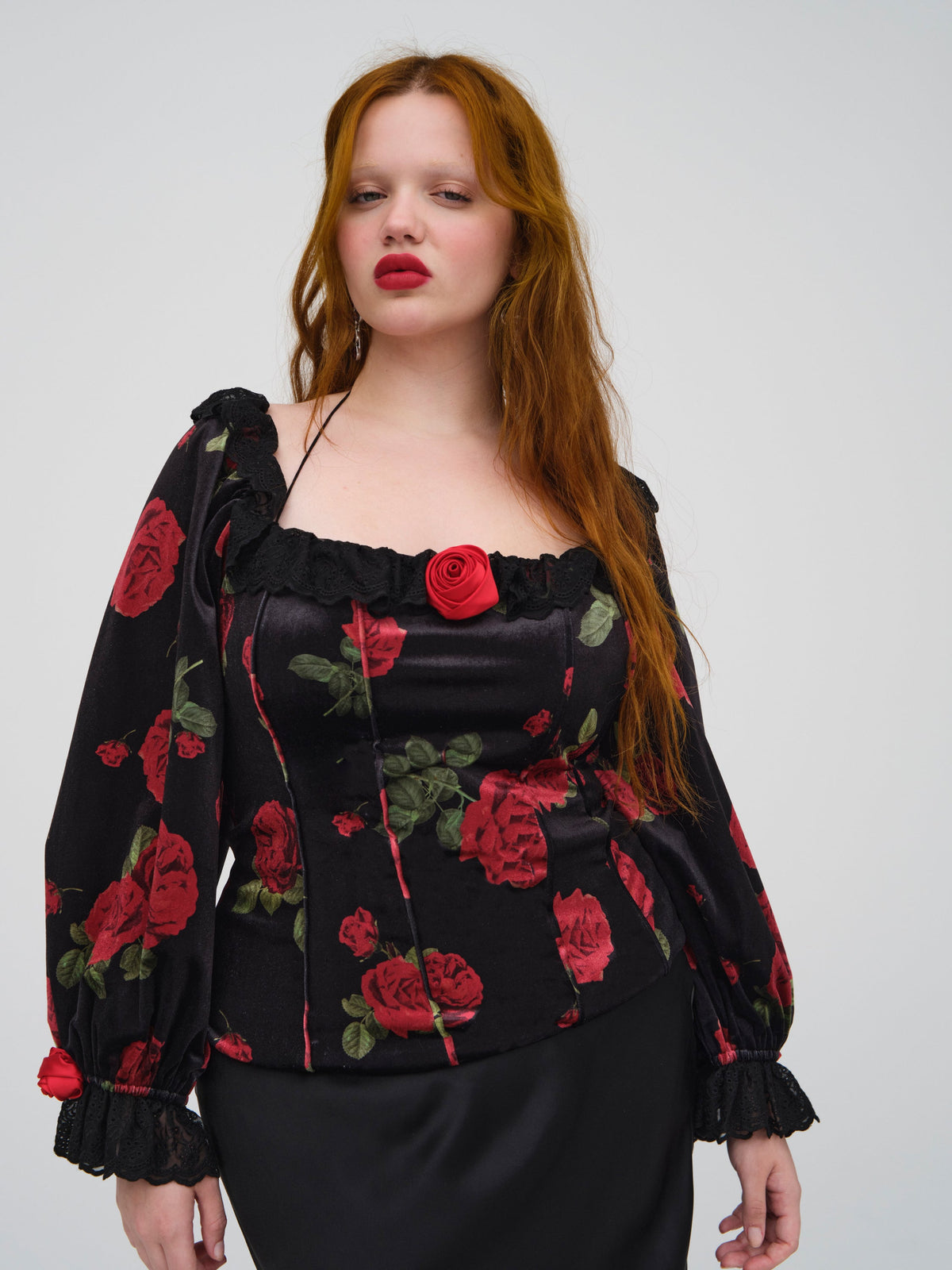Yara Top Black - For Love & Lemons