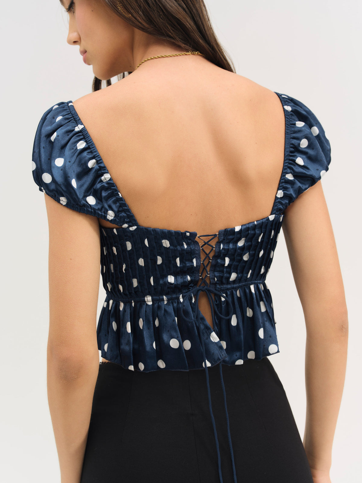 Holland Top Navy - For Love & Lemons