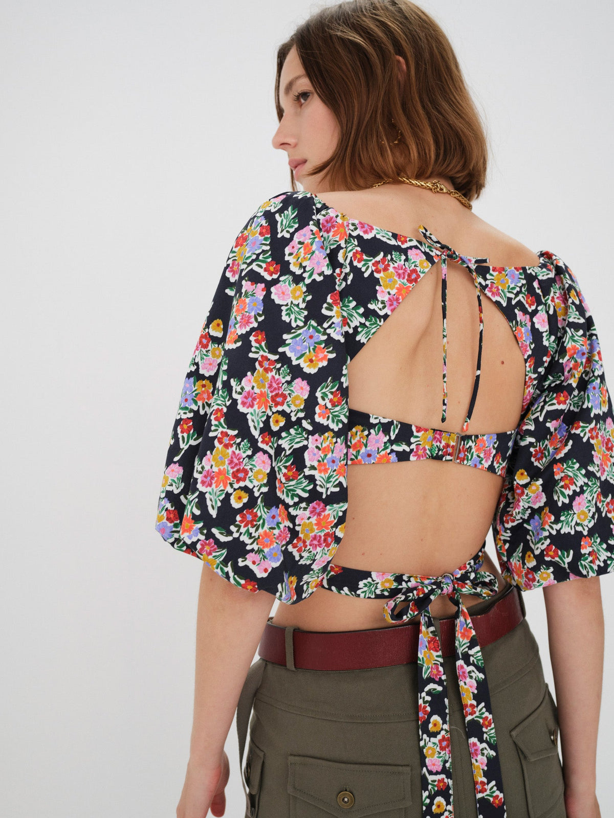 Tate Crop Top Multi - For Love & Lemons