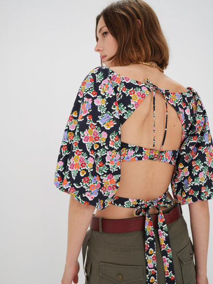 Tate Crop Top Multi - For Love & Lemons
