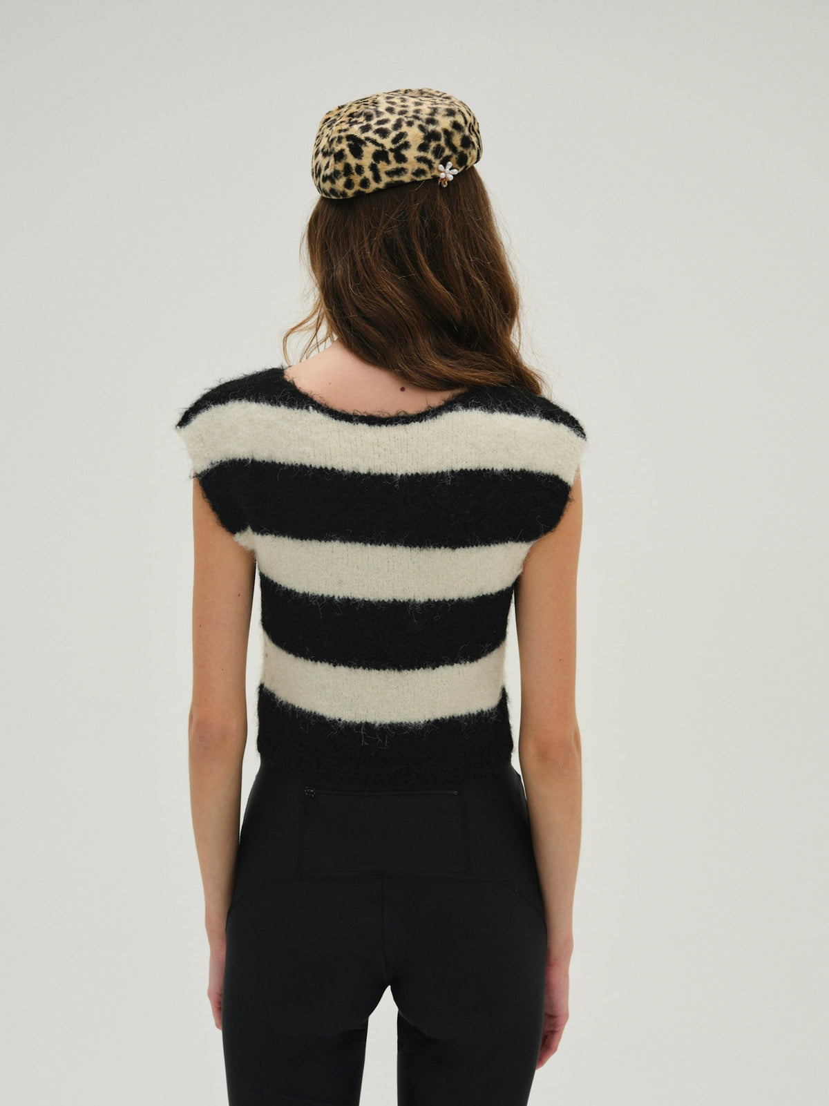 Meggy Crop Top and Scarf Black - For Love & Lemons
