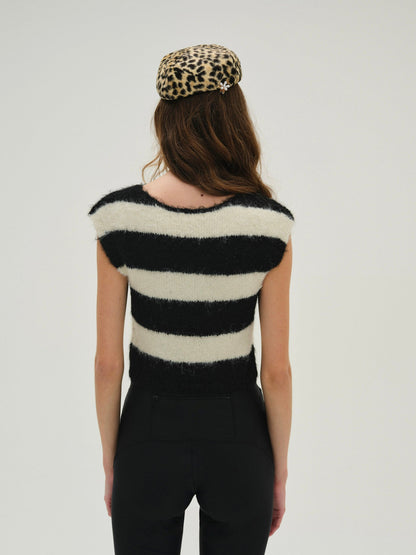 Meggy Crop Top and Scarf Black - For Love & Lemons
