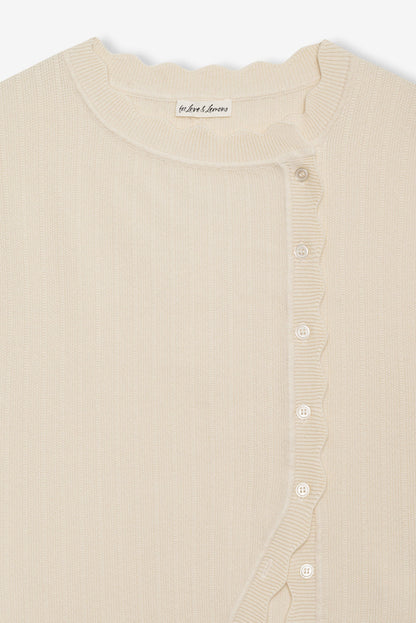 Naomi Knit Top Cream - For Love & Lemons